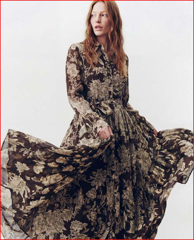 LAVI Oceane Marrone Dress