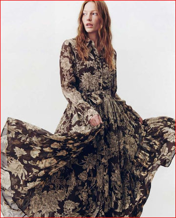 LAVI Oceane Marrone Dress