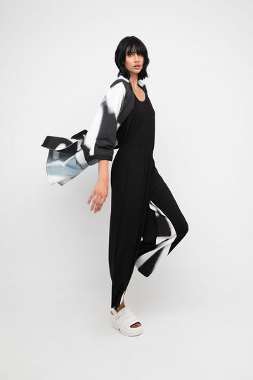 Ozai N Ku Abstract Shirt Jacket