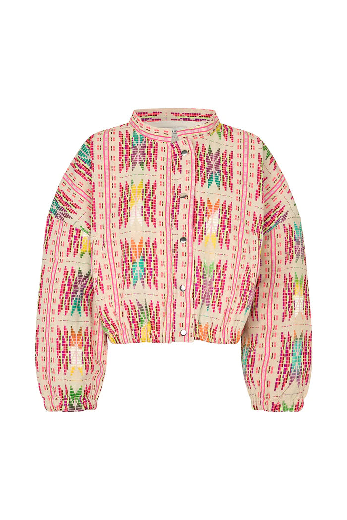 Lollys Laundry Pink Lama Jacket LS