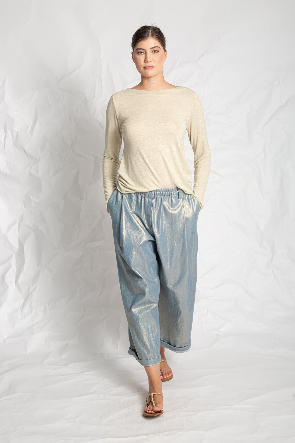 Les Filles D&#39;Ailleurs Relaxed Lightweight Top