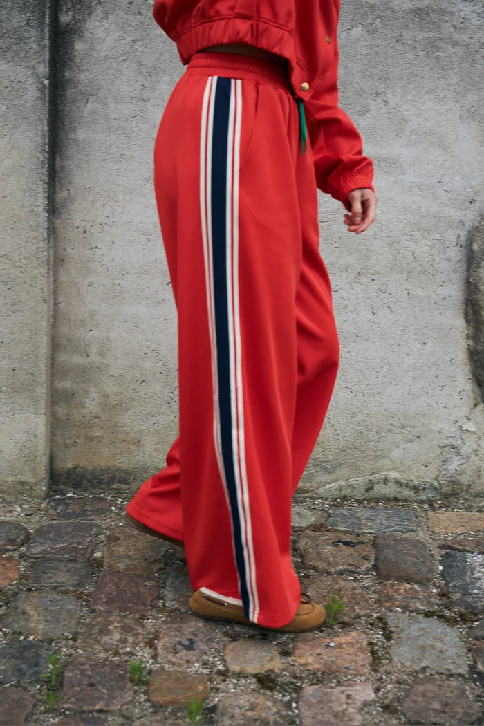 Lollys Laundry Red Liam Trousers