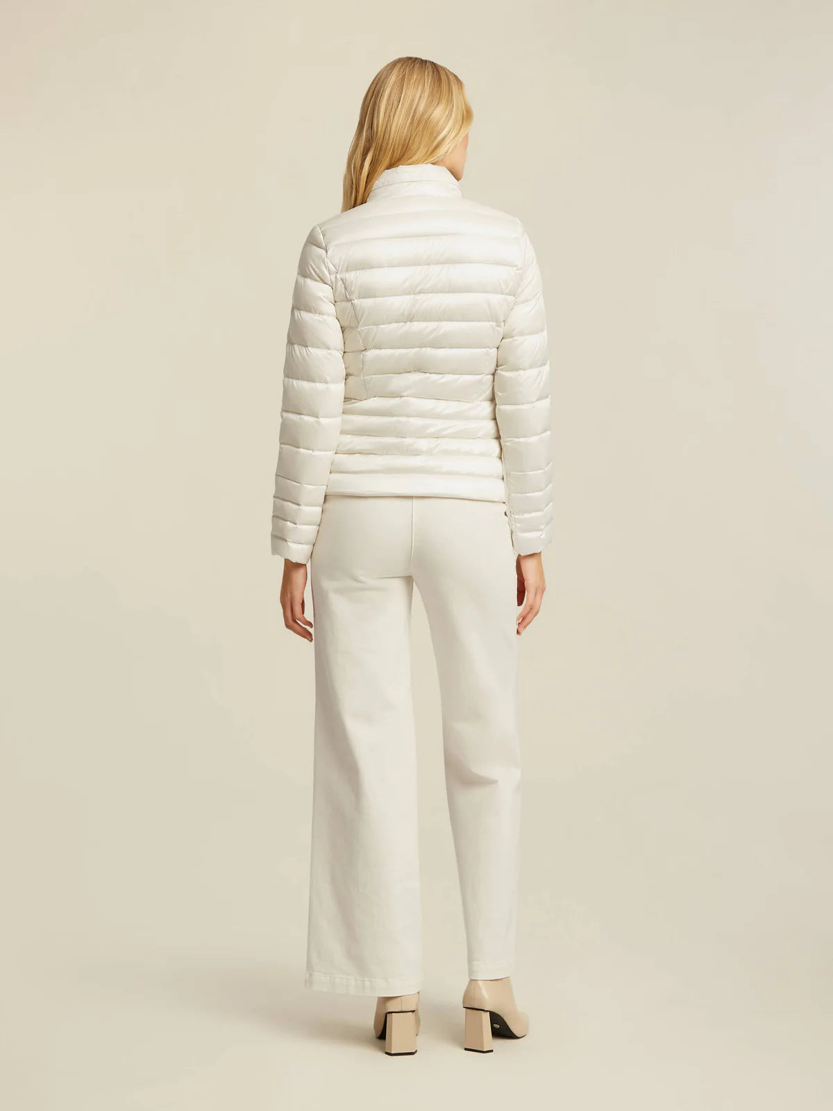 Beaumont Off White Lila Premium Down Coat