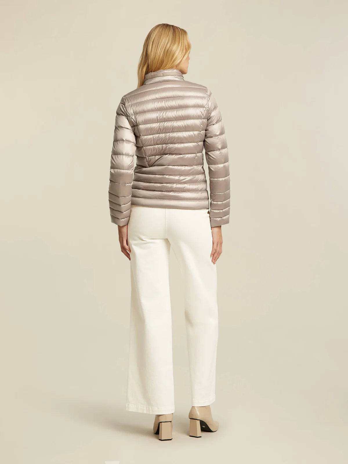 Beaumont Greige Lila Premium Down Coat