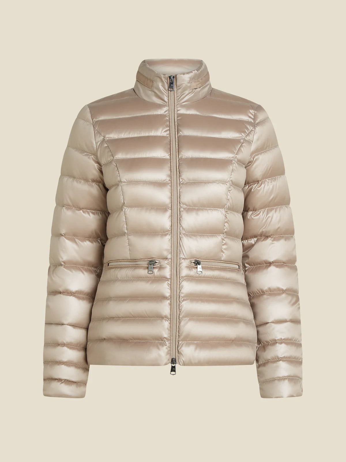 Beaumont Greige Lila Premium Down Coat