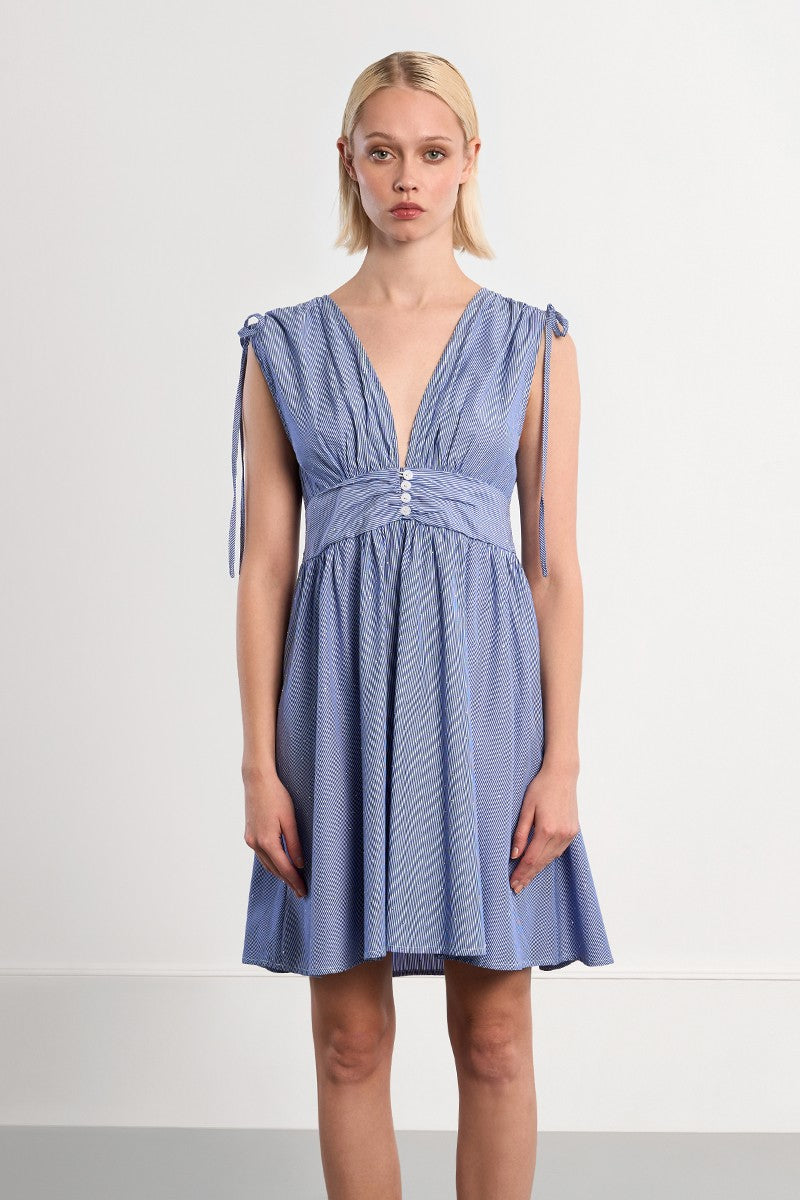 Lili Sidonio Rhinestone Shirt Dress