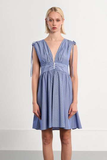 Lili Sidonio Rhinestone Shirt Dress