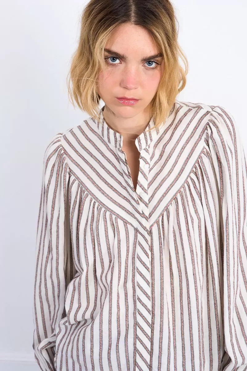 Lili Sidonio Striped Shirt