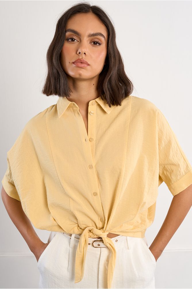 Lili Sidonio Yellow Shirt