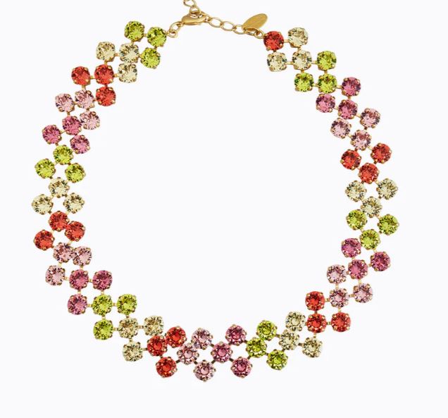 Caroline Svedbom Livia Necklace Gold Tropicana Combo