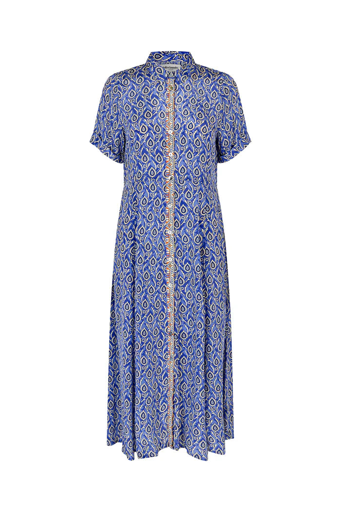 Lollys Laundry Blue Blake Maxi Dress