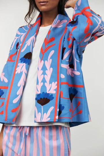 Lollys Laundry Blue Rumi Jacket LS