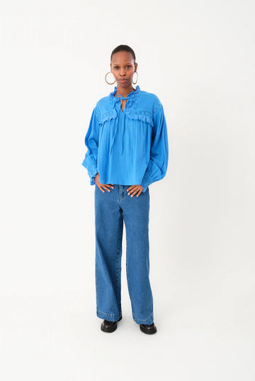 Lollys Laundry Neon Blue Gemma LL shirt