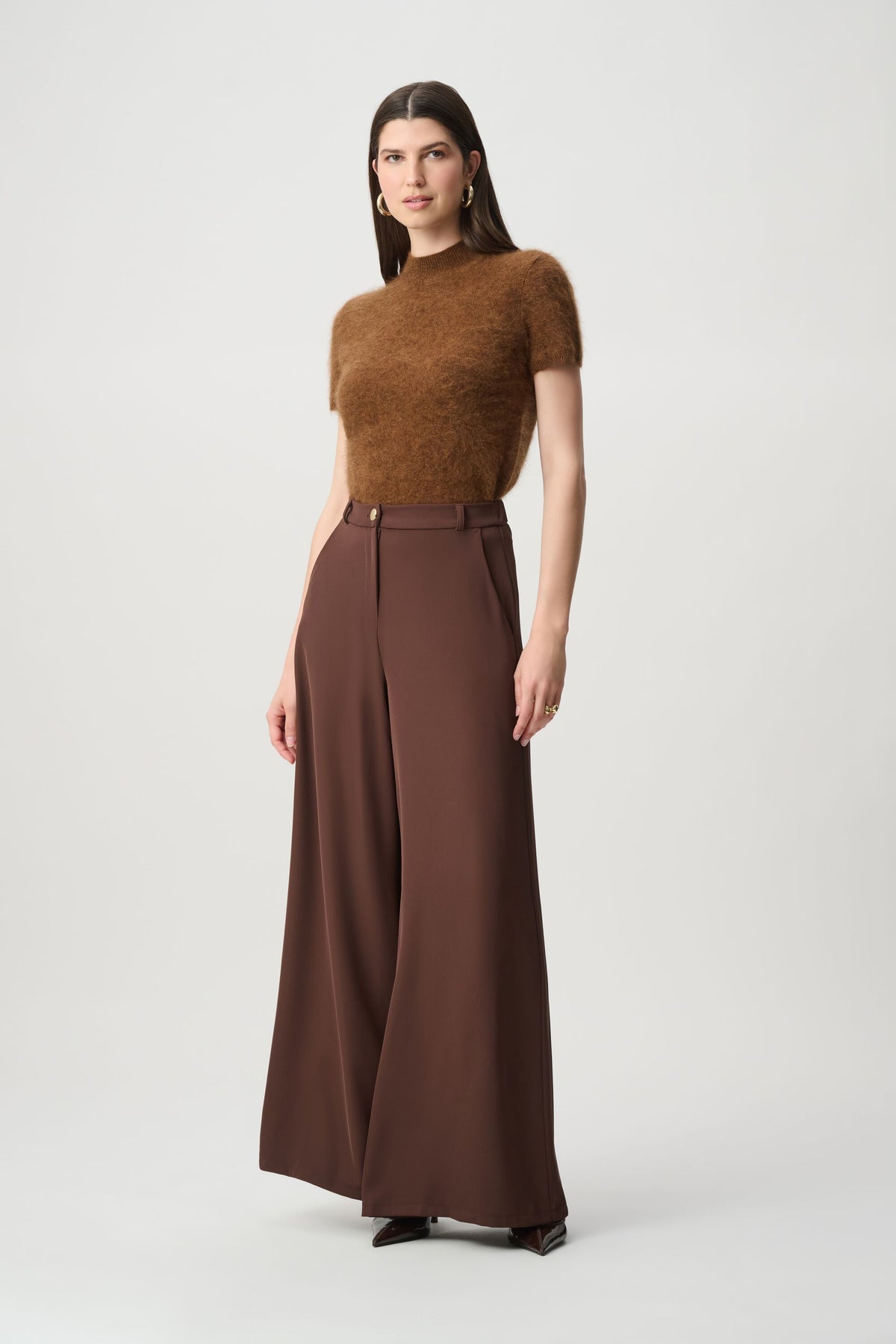Joseph Ribkoff Icon Elizabeth Hurley Edit 57  Top - 100% Laine Wool
