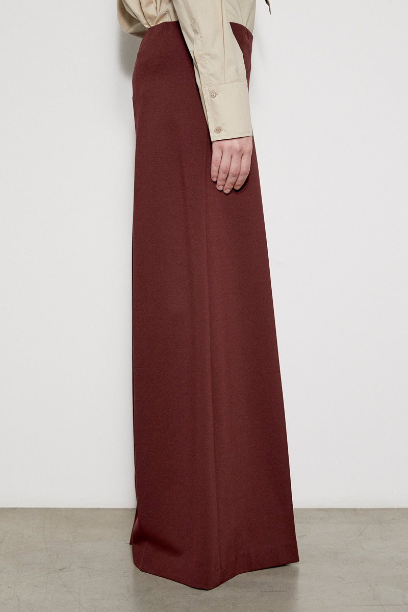MEIMEIJ Wine Wide Leg Pants