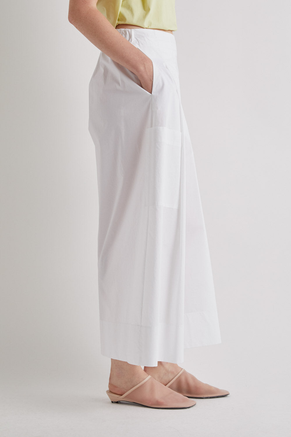 MeiMeiJ Off White White Pants