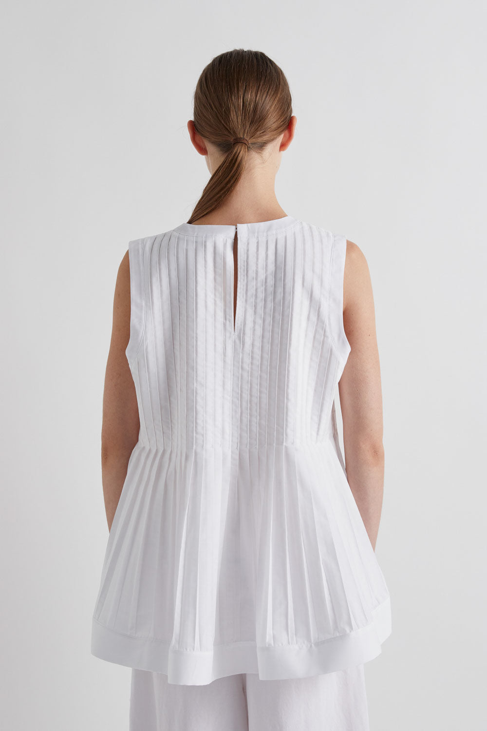 MeiMeiJ Off White Blouse