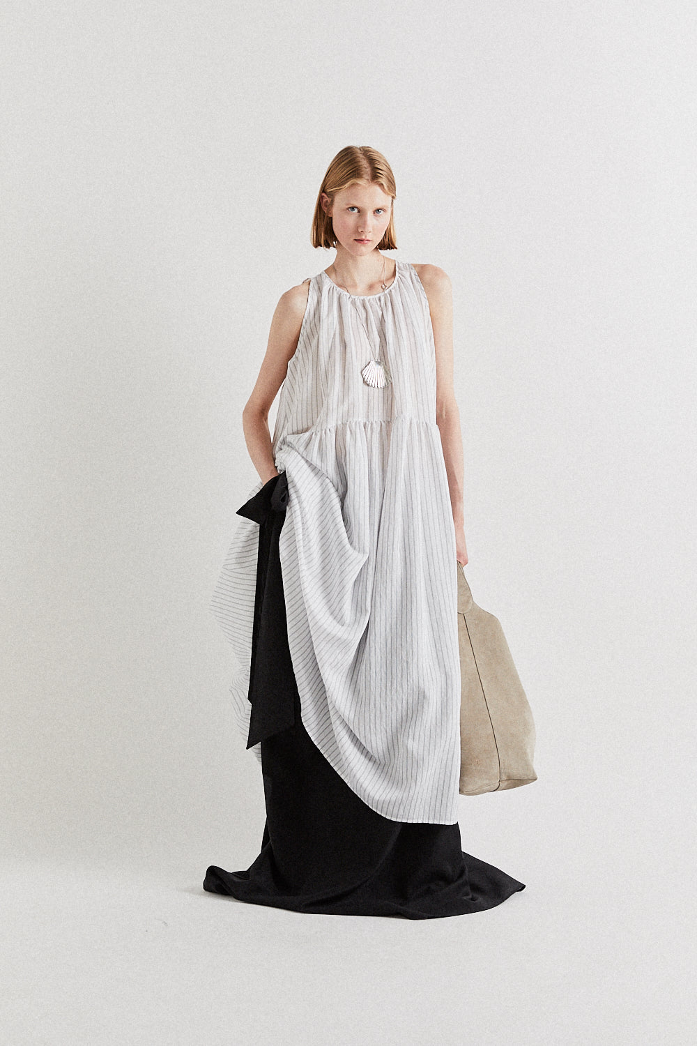 MeiMeiJ One Shoulder Black Dress