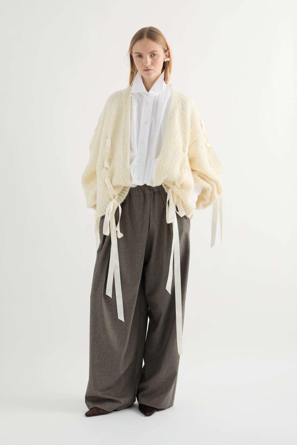 MeiMeiJ Contemporary Classic Off White Shirt