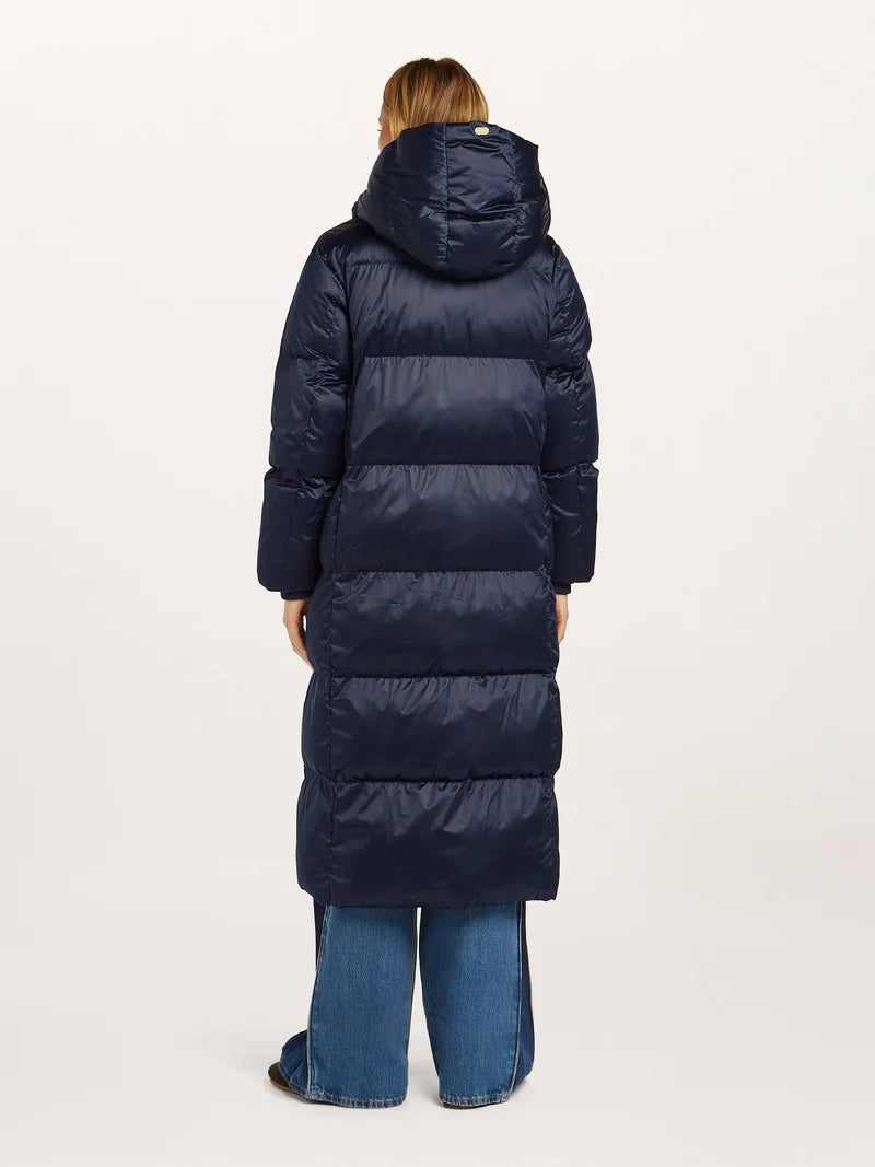 Beaumont Night Blue Mathie Long Coat