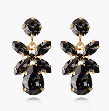 Caroline Svedbom Black Diamond Mini Dione Earrings