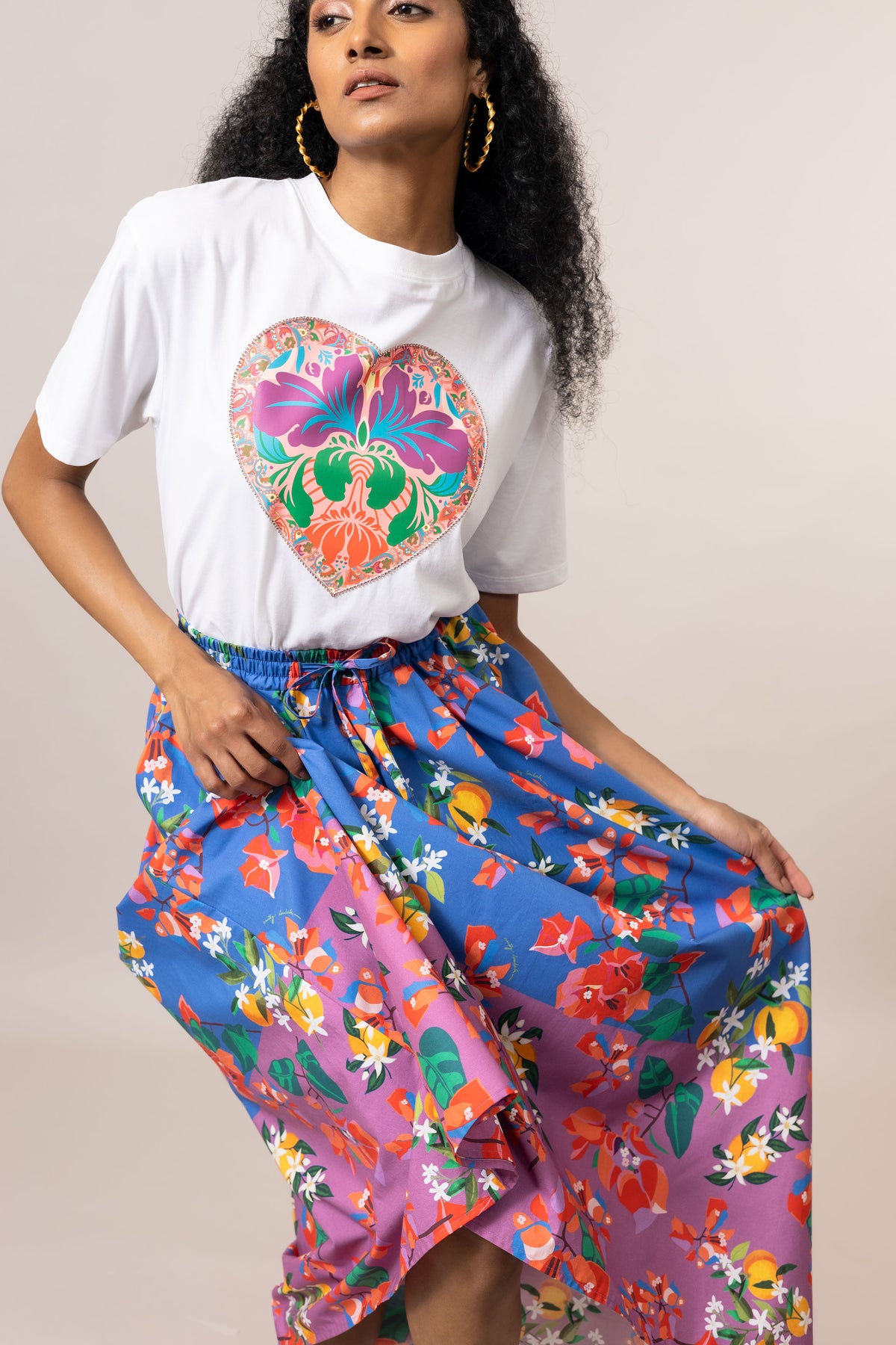 Emily Lovelock Better Cotton Initiative Cathy White Tshirt