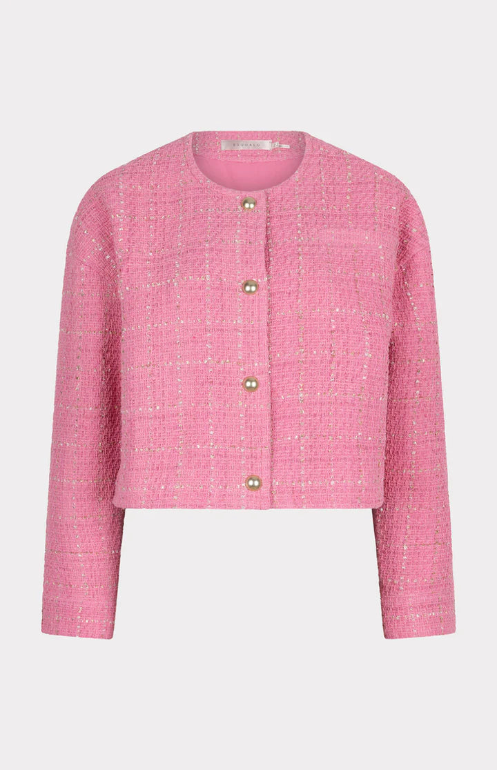Esqualo Tweed Gold/Rose Blazer