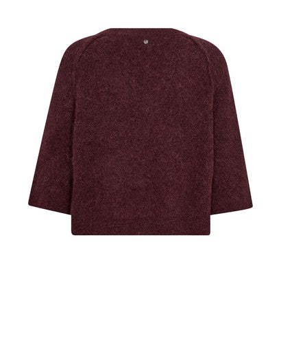 Mos Mosh Thora Lizet Knit Cardigan - Port Royale