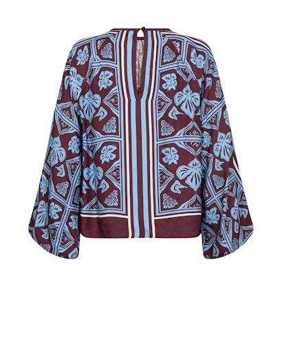 Mos Mosh Port Royale Milkey Linocut  Blouse