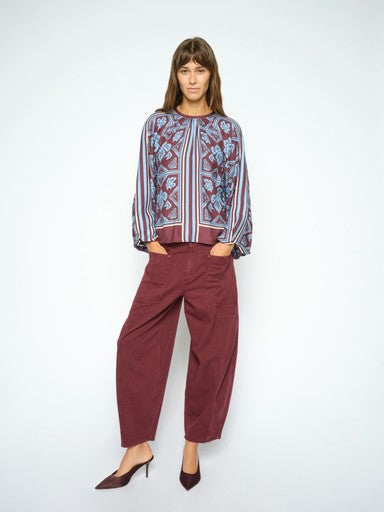 Mos Mosh Port Royale Rosy Via Pant - Ankle