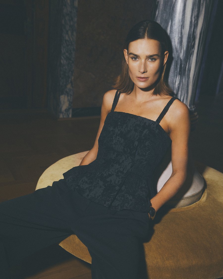 MSCH COPENHAGEN Black Claudia Top
