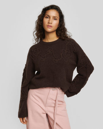 MSCH COPENHAGEN Mole/Flowers Miabelle Hope Pullover