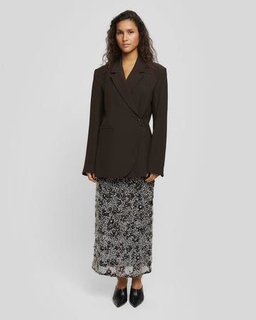 MSCH COPENHAGEN Sequins Mole Honey Skirt