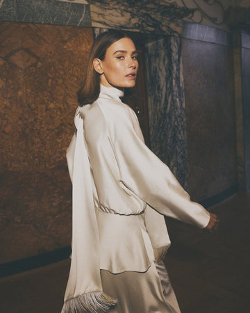 MSCH COPENHAGEN White Onyx Vanessa Top