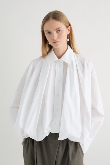 MeiMeiJ Contemporary Classic Off White Shirt