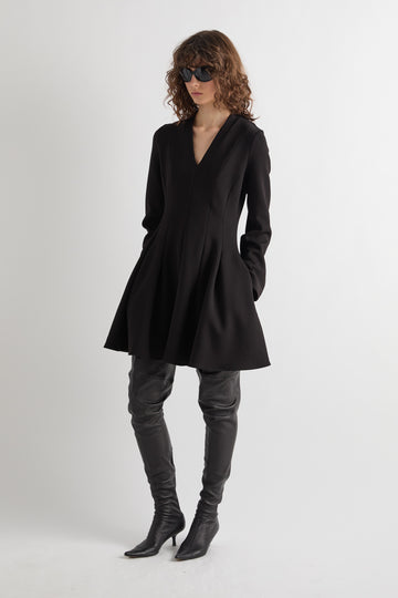 MeiMeiJ Modern Tailored Nero Dress