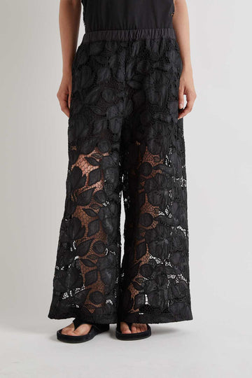MeiMeiJ Nero Lace Trousers