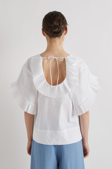 MeiMeij Off White Blouse