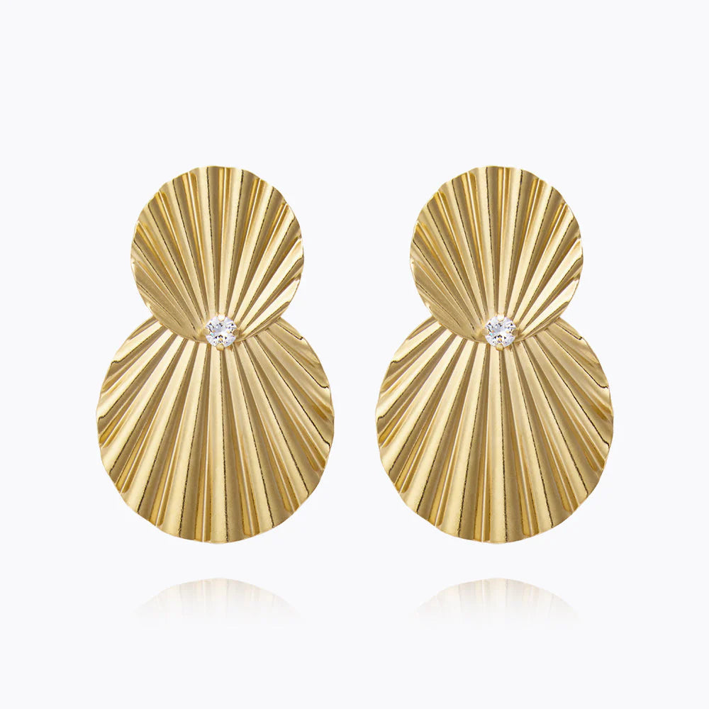 Caroline Svedbom Mischa Earrings Gold