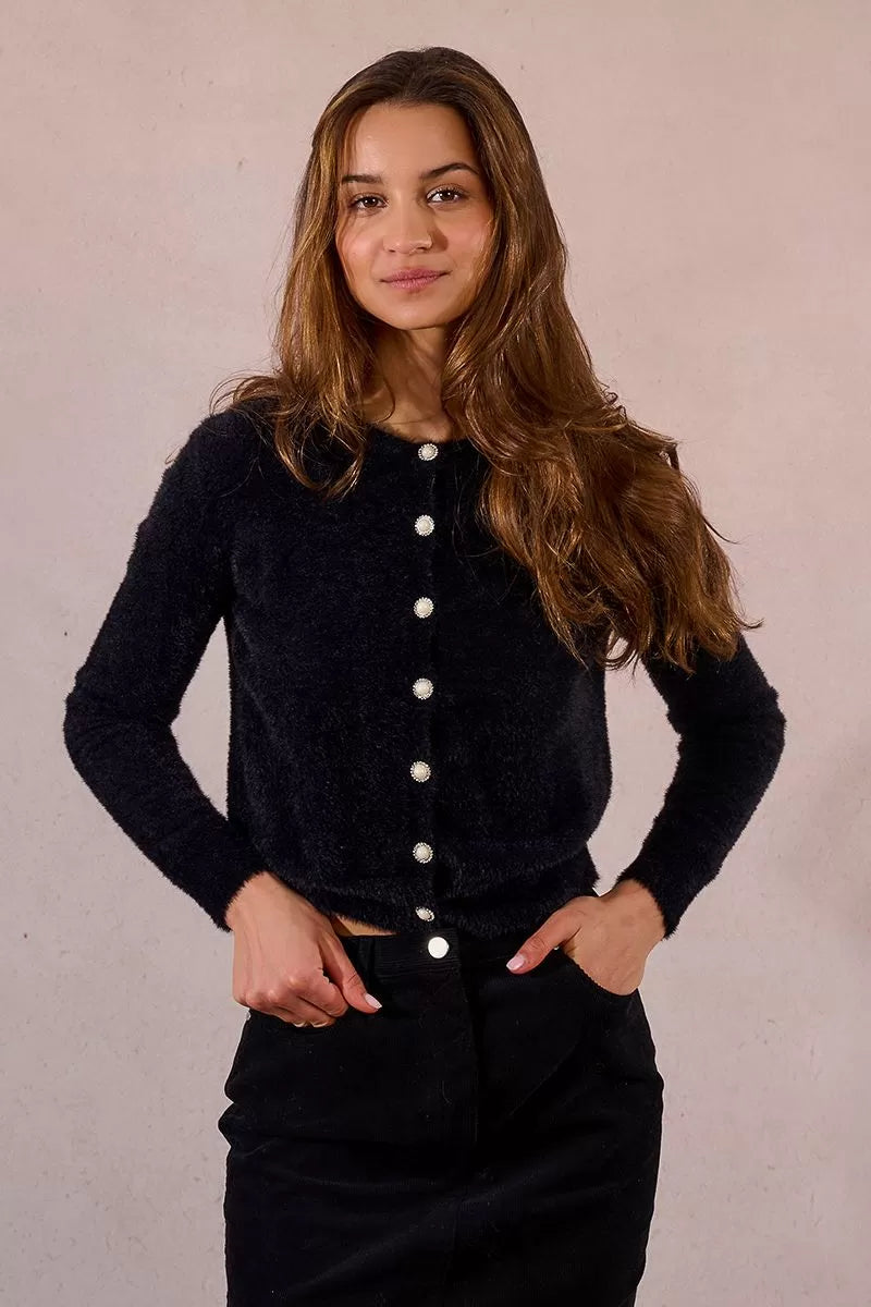 Molly Bracken Black Cardigan 