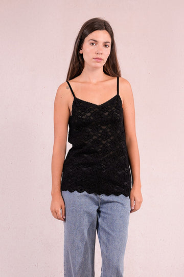 Molly Bracken Black Lace Camisole