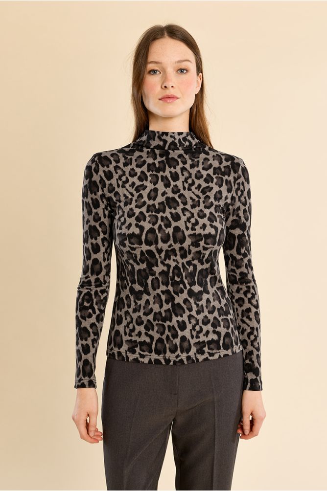 Molly Bracken Dark Grey Stand Up Top