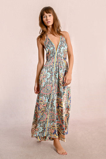 Molly Bracken Green Bloom Dress