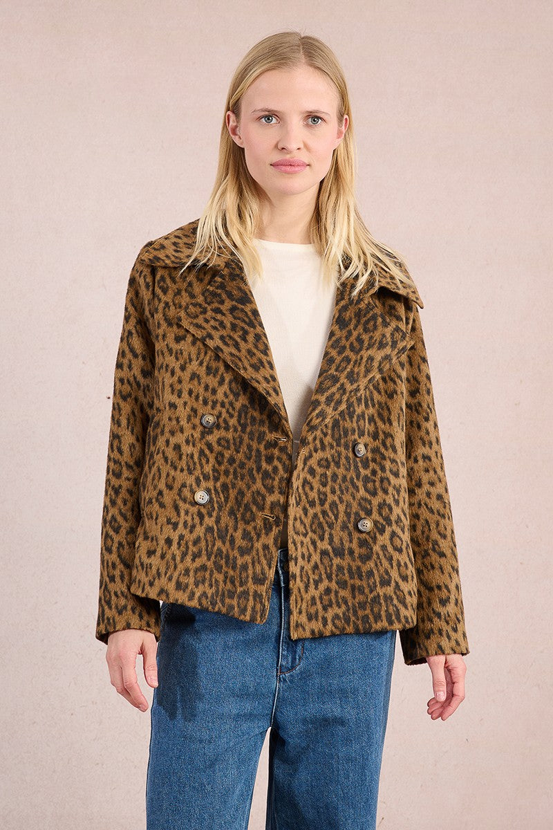 Molly Bracken Leopard Print Jacket