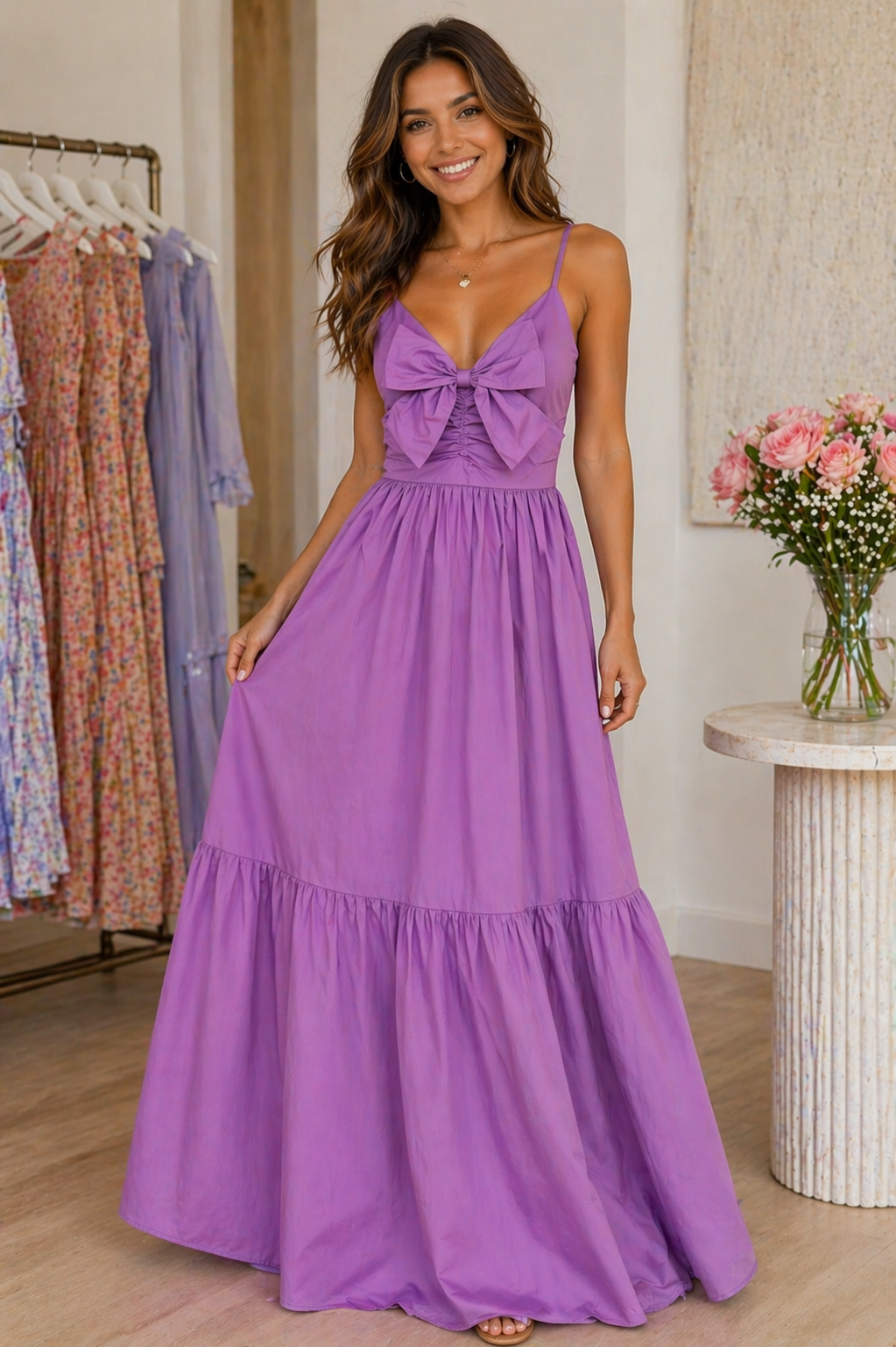 Molly Bracken Lilac Dress