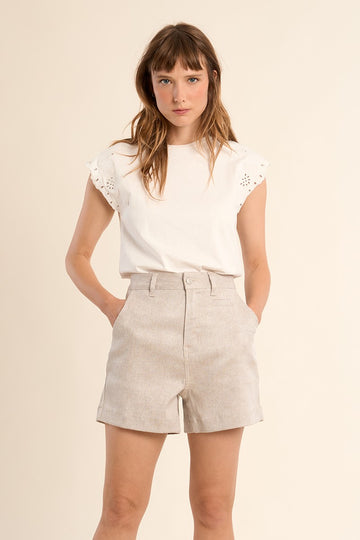 Molly Bracken Mini Shorts
