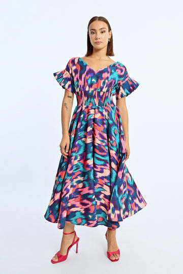 Molly Bracken Multi Coloured Dress