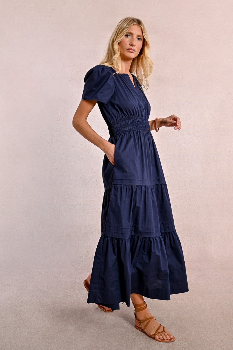 Molly Bracken Navy Blue Dress