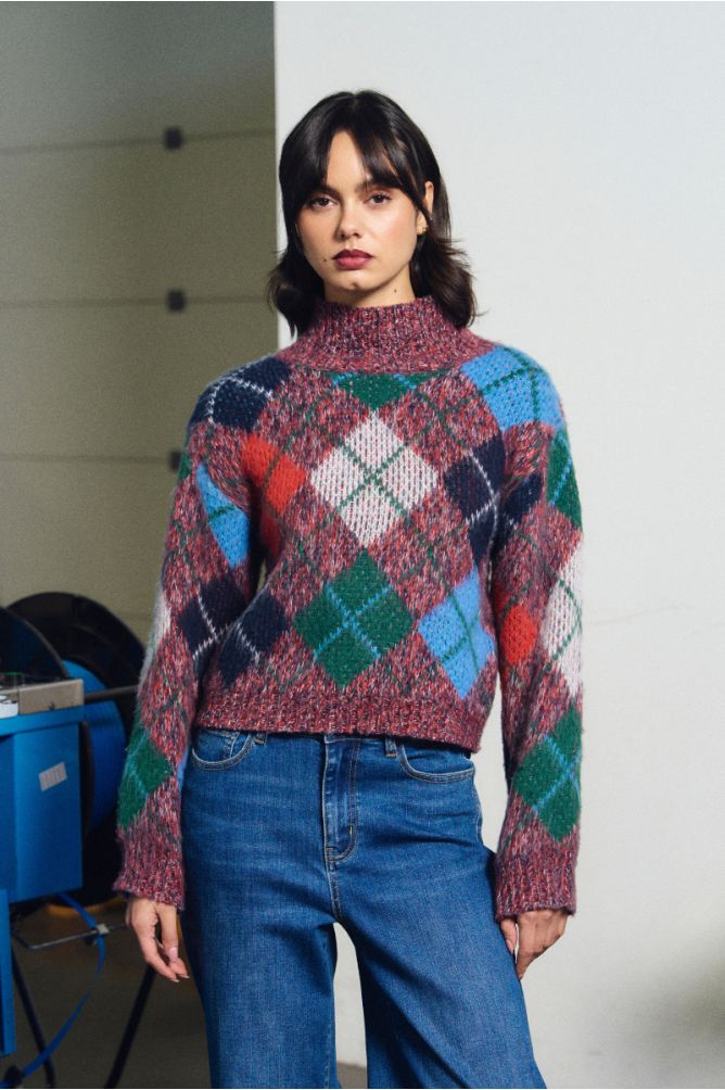 Molly Bracken Plaid Sweater