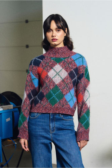 Molly Bracken Plaid Sweater
